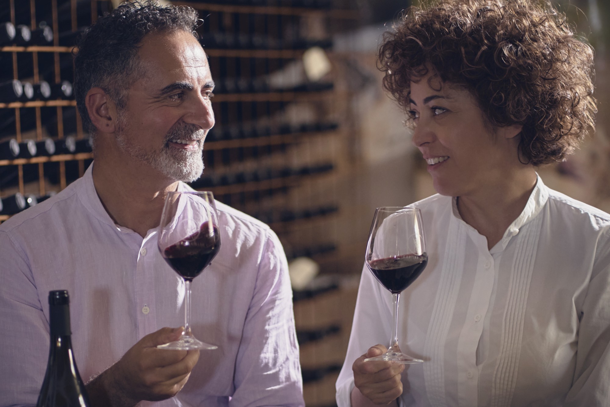Pietro e Roberta Lilliu, ritratto in vigna